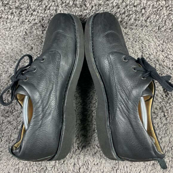 Samuel Hubbard Free Mens Shoes 12 W Black Leather Casual Comfort M1100 main image 2